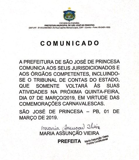 Comunicado 