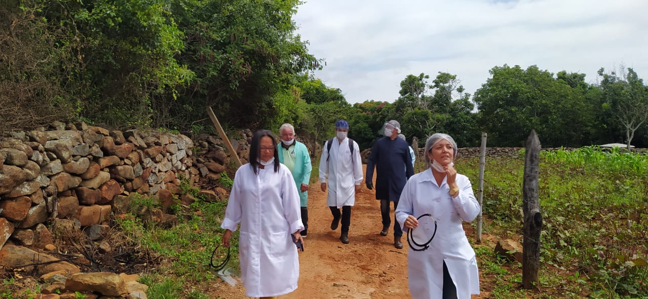 São José de Princesa realização ação preventiva contra a Covid-19 em duas comunidades do município