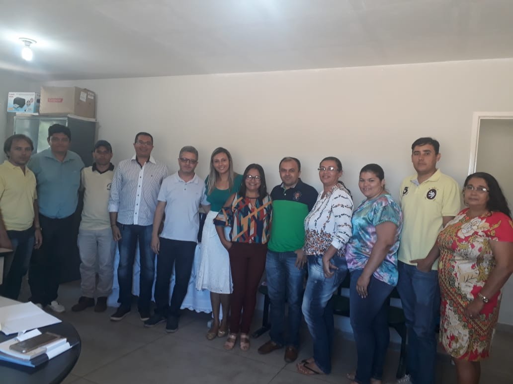 Secretaria de Saúde de São José de Princesa recebe visita técnica da 11ª Gerência de Saúde