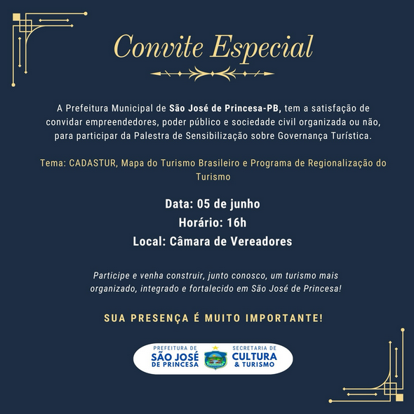 São José de Princesa realiza encontro para discutir turismo